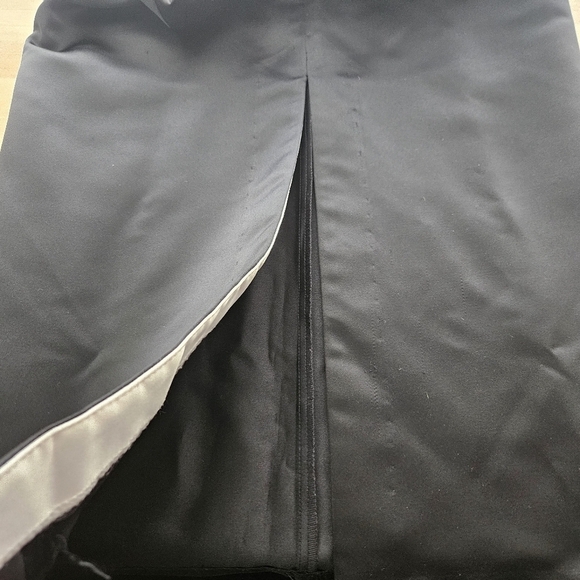 Jessica McClintock X Gunne Sax Strapless Black Vintage Dress Size 6 Goth Mobwife - Picture 5 of 11